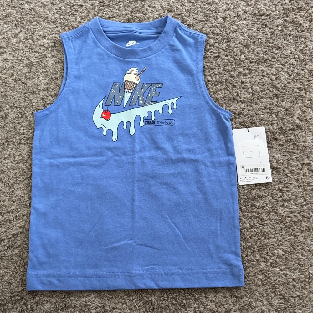 Nike toddler ice cream tank top NWT- size 4T